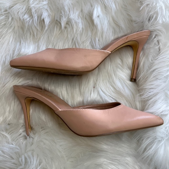 Lulus | Shoes | Frae Naked Hazelnut Pointedtoe Mules | Poshmark display picture 1